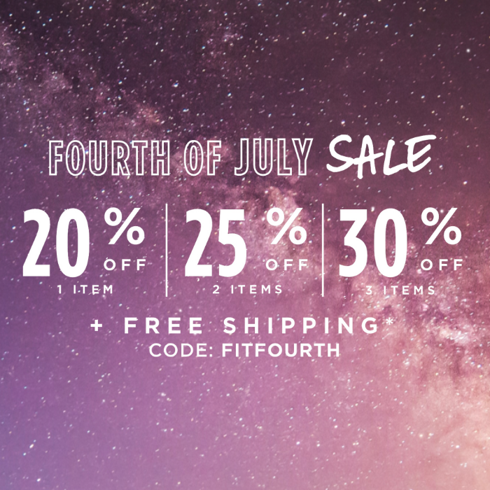 Stay strong & fit this summer! Save up to 30% off sitewide and get free shipping during our Fourth of July event! Use code: FITFOURTH #madeforwomen #feelyourfierce Shop now: bit.ly/3aelaIL