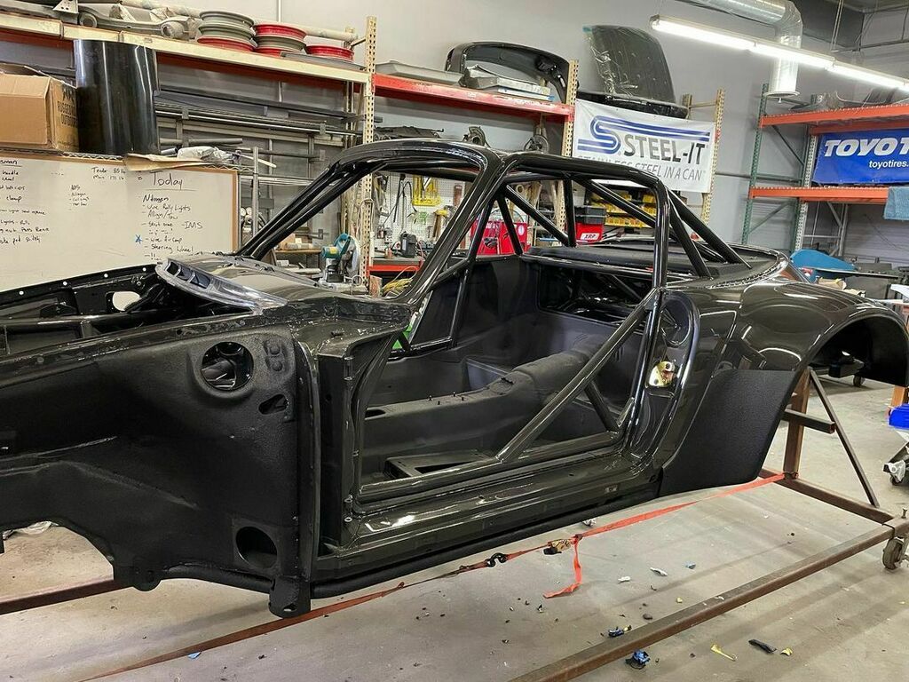 From Russell Built: This Luxury Baja spec build is now finally ready for assembly. Interior is sprayed with #LizardSkin #sounddeadening and ceramic thermal guard. Car went back on the rotisserie and every square inch is now undercoated and sealed in Rapt… instagr.am/p/CfhThwgsl1u/