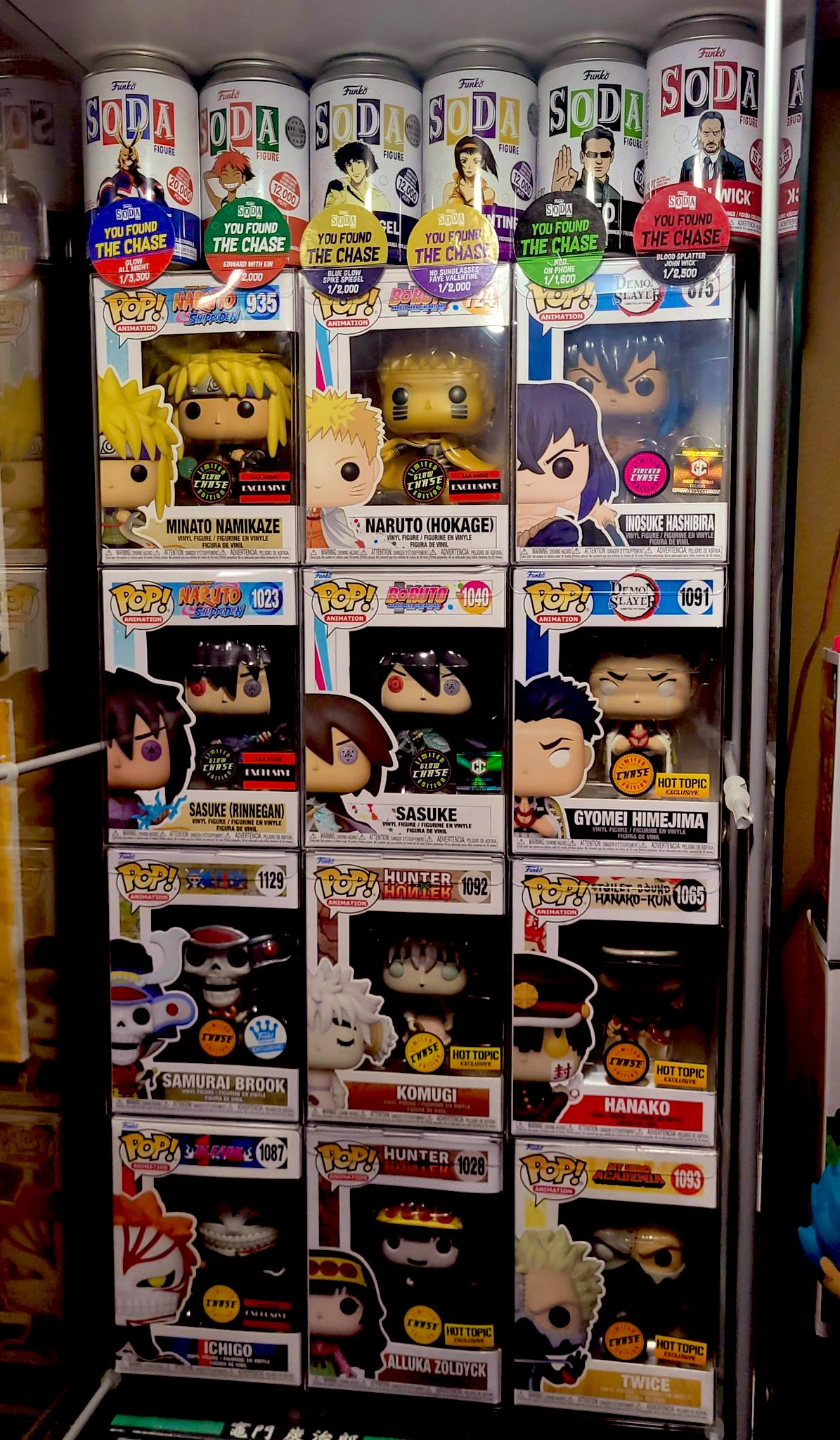 Funko POP News on X Quite the chase collection loving this Anime setup Thanks FC Collectibles FPN FunkoPOPNews Funko POP POPVinyl FunkoPOP FunkoSoda https t fezLbXJZMY X