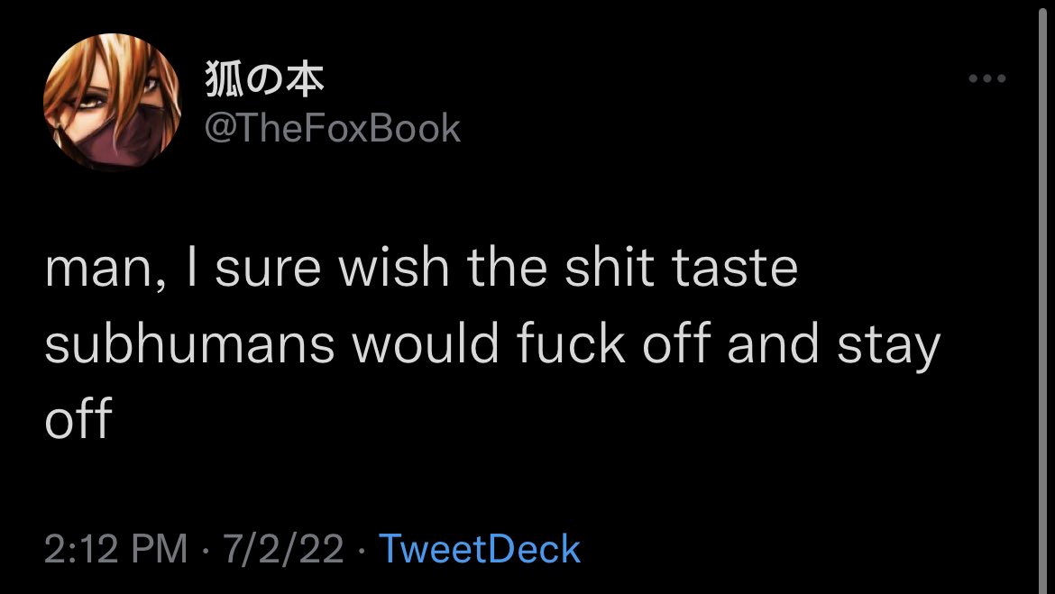 kochovhs's tweet photo. imagine being this mad over something fictional https://t.co/kO5KyjXh4S