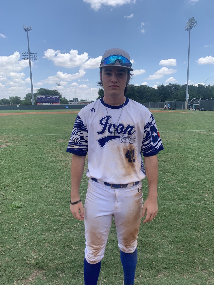 F: ICON Baseball 18U Alley 13, Cowboys 5 
PoG: <a href="/LawsonLeevi/">Leevi Lawson</a> 2-3, 2B, RBI