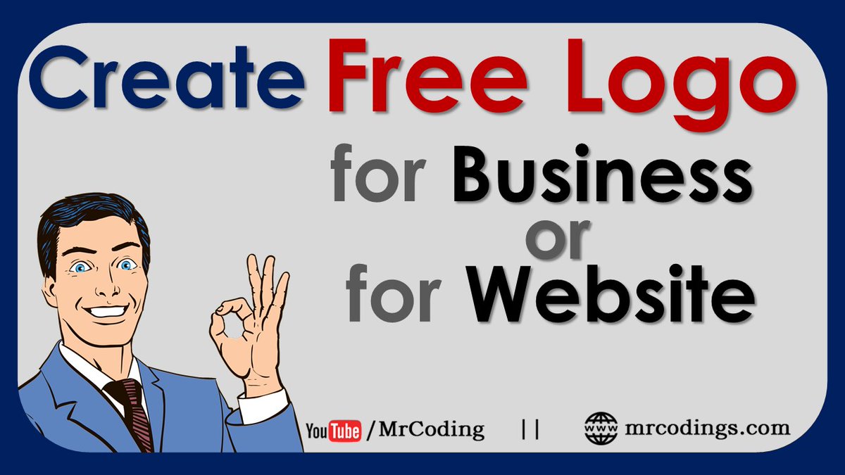MrCoding33's tweet image. youtu.be/M7rNM_5Jx7E
🔥🔥🔥🔥🔥🔥🔥🔥🔥🔥🔥🔥
Create a free Logo for Business or for a Website | Create Logo for 100% free | Logo like pro | Hindi
#CreateFreeLogo, #LogoWithoutDesigning, #MrCoding, #MrCoding33