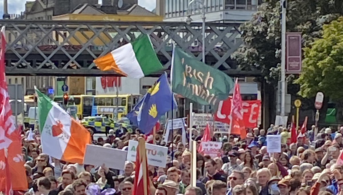 🟢Thousands attended a human rights rally in Dublin earlier #RallyforLife