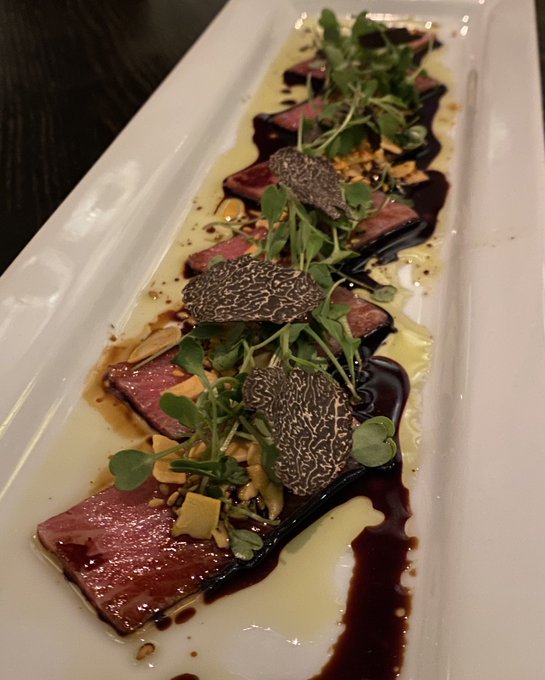 Thank you M for my first Nobu experience. Delicious food &amp; delightful company. https://t.co/aGZ3MNIP<a href="/tag/pov"class="tags"><span>#pov</span></a><a href="/tag/taboo"class="tags"><span>#taboo</span></a>