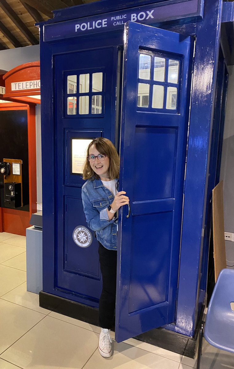 My inner geek just wanted to shout “Allons-y!” and wave around a sonic screwdriver today when I saw THIS at the amazing @MKMuseum. I even had my converse on. #Saturday #MiltonKeynes #DoctorWho