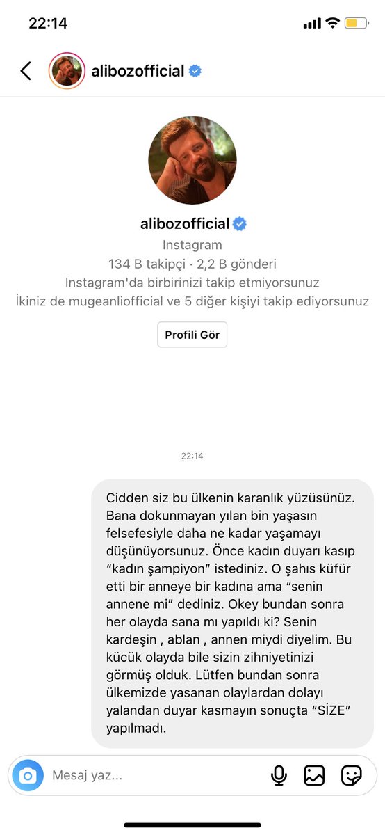 Tamamen adalet duyguları şaşmış. Adamına göre muamele yapan bomboş birine gercekleri yazalım dedik✍🏻 umarım okur #bmyfc 

KupayıÇaldın NisaBölükbaşı

HakEtmedin NisaBölükbaşı