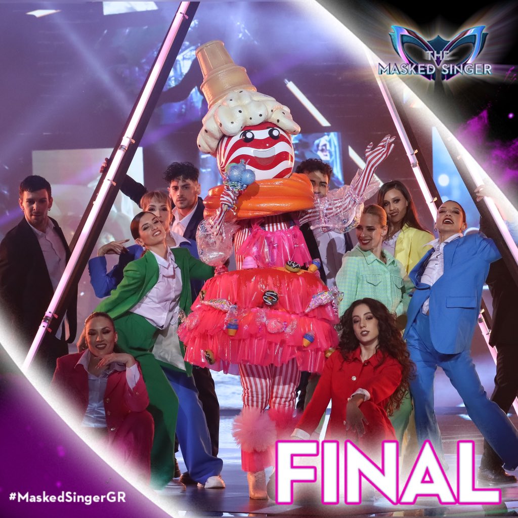 Ξεσηκώνει το παγώτο στο #MaskedSingerGr 🌈