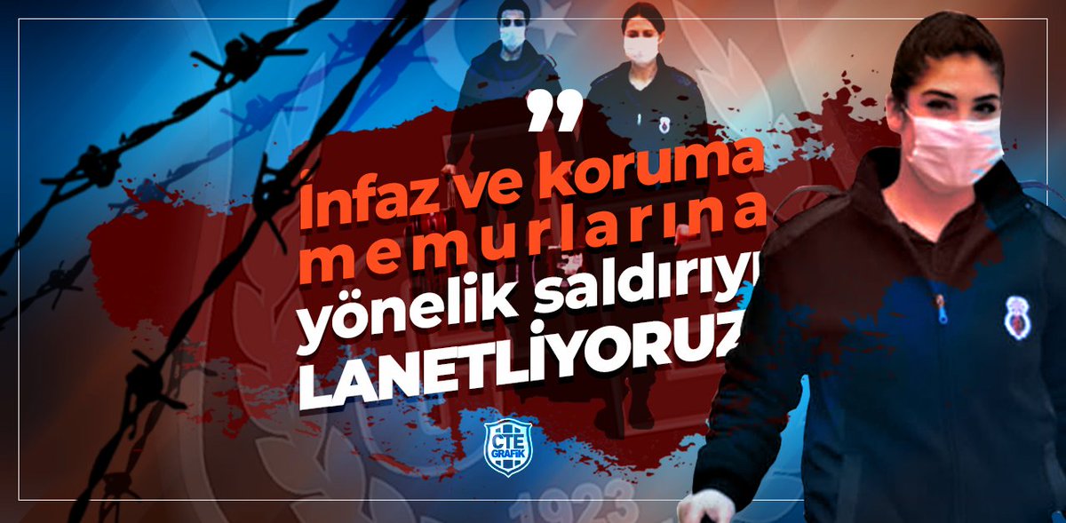 İnfaz ve koruma memurlarına yönelik hain terör saldırılarını kınamıyoruz, lanetliyoruz! #infazvekoruma #muratgürbüz #cezaevi