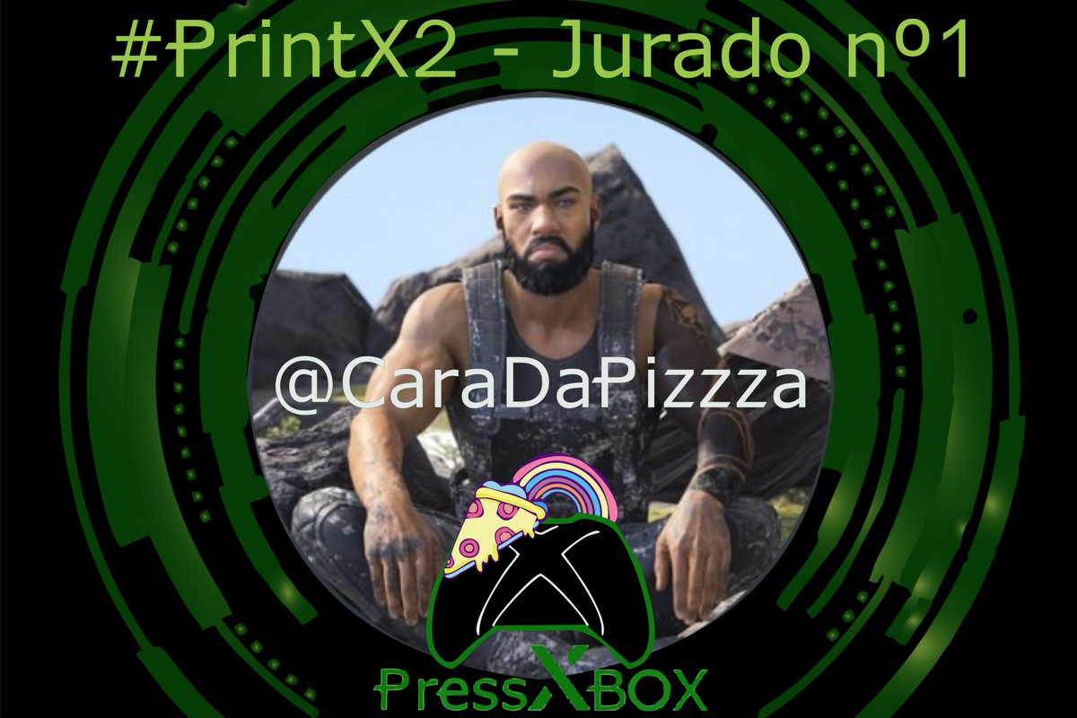 PressX18's tweet photo. APRESENTANDO O PRIMEIRO JURADO DO CONCURSO #PrintX2:

@CaraDaPizzza
(Membro do PressXbox e Jurado no #PrintX de 2021.)

Convidem seus amigos para participar do concurso, receberemos Prints até dia 17/07.
Gostou? RT.💚
Regras do Concurso na Thread:
https://t.co/7qMdXzBwGO

(1/5) https://t.co/Hp45fKGKvB