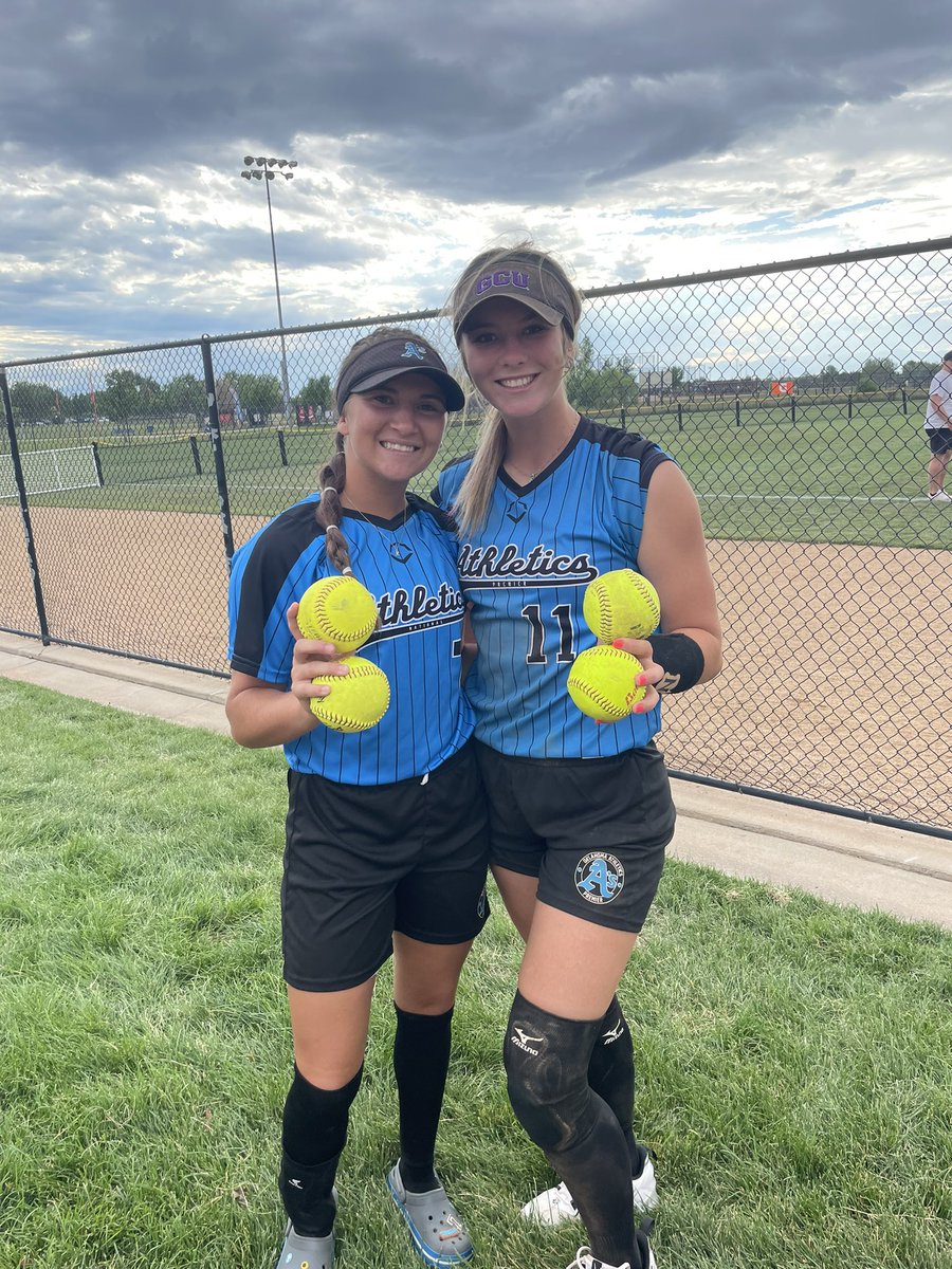 Bombs, bombs, and more bombs! <a href="/BrewsterKadence/">Kadence Brewster</a> &amp; <a href="/tinleylucas_11/">Tinley Lucas</a> with two more bombs today! These bats are HOT🔥🔥🔥🔥🔥🔥🔥