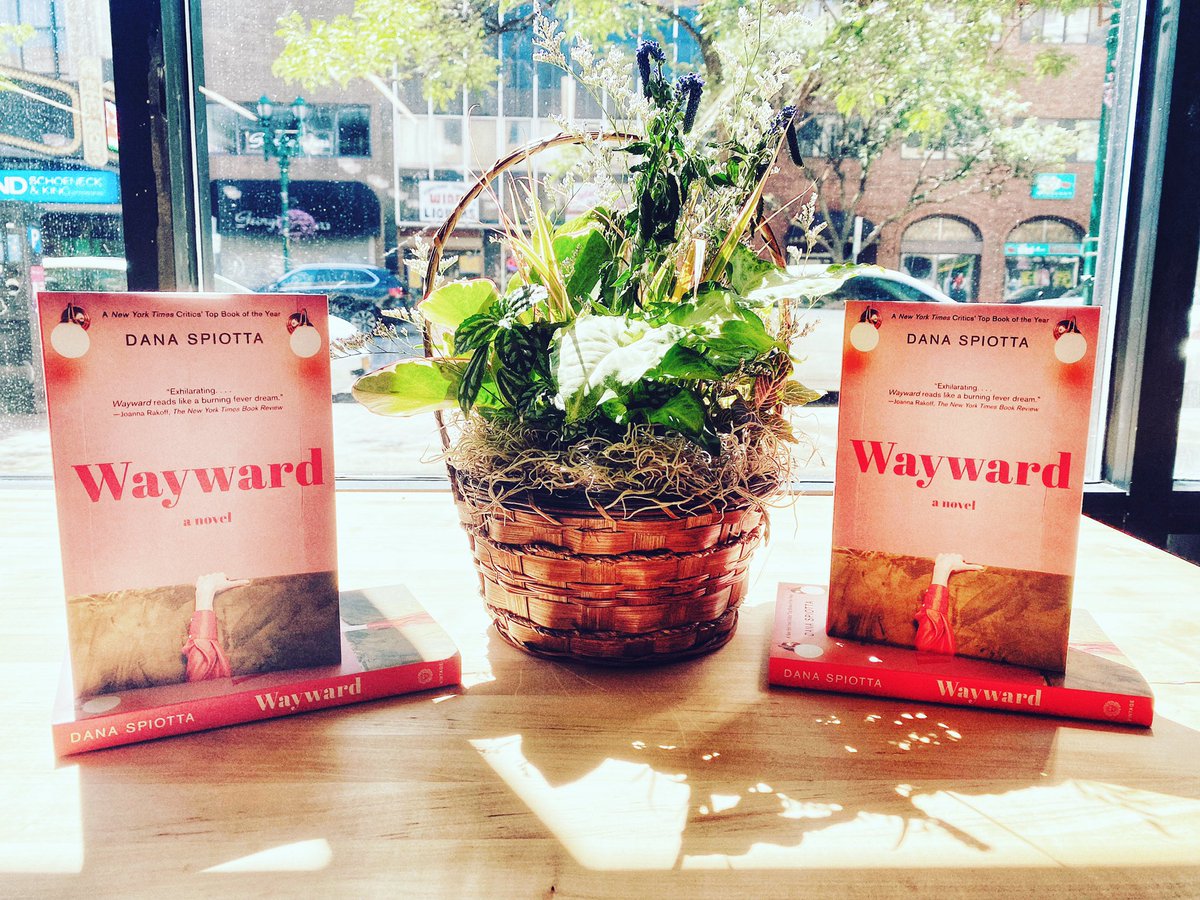 Hello, Syracuse! Saturday, July 9th from 12PM-2PM, we will have acclaimed author Dana Spiotta signing copies of her incredible book WAYWARD!
