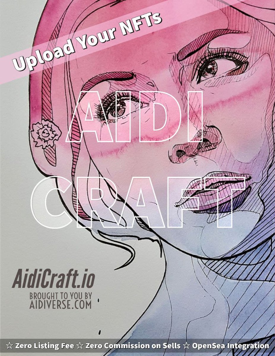 RealVerseToken's tweet image. #NFTArtists! Aidicraft.io is open for business. No listing fees when listing in #Verse. No gas fees when you use LazyMinting. Get your art seen!

#cryptocurrency #NFT #Aidiverse