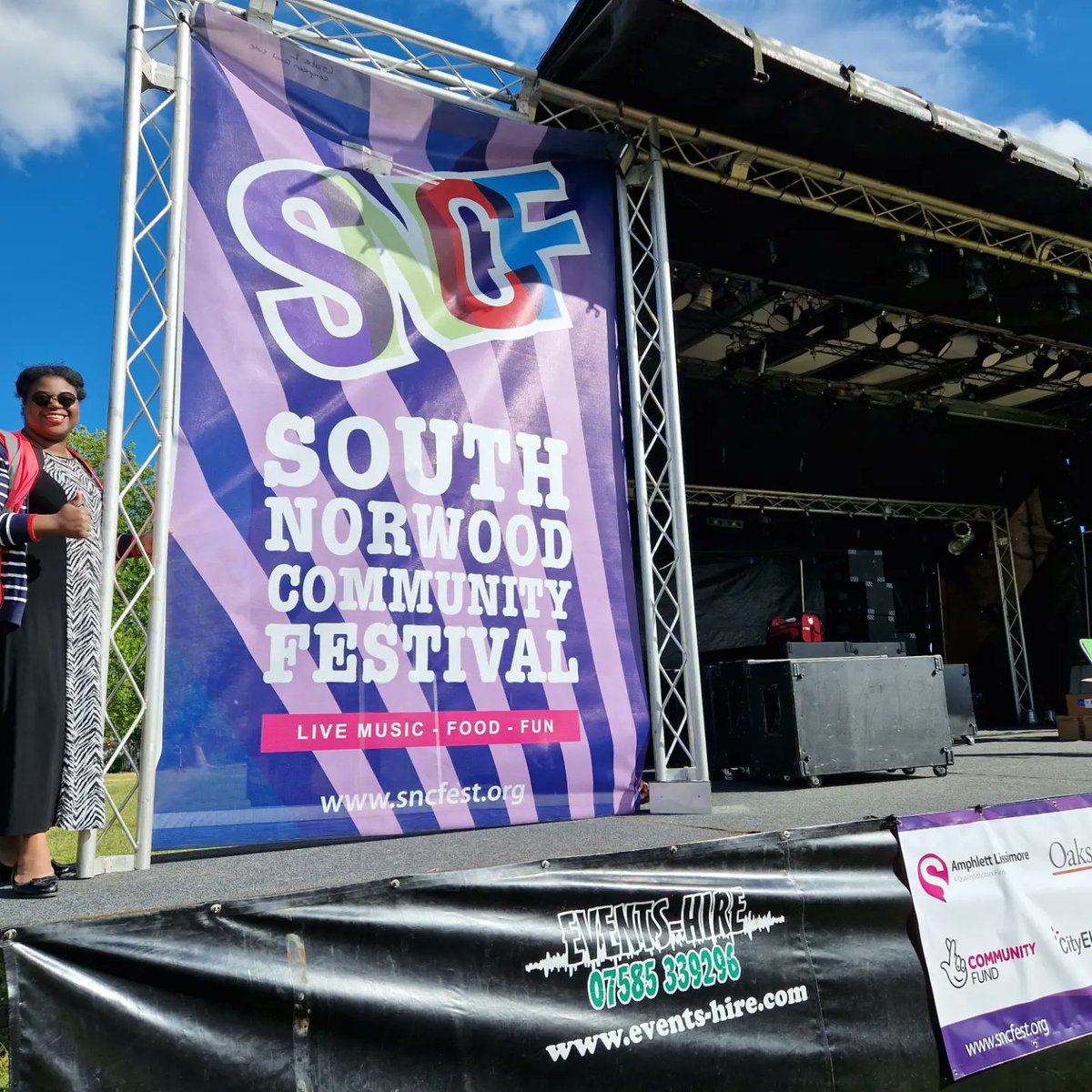 Looking forward to today's South Norwood Festival!!!
Sunday, 3 July 2022 from 11am
@SNCFest

#SouthNorwood #croydon #croydonmusic #croydonlife #croydonmums #croydonbusiness #croydonart #festivalfun #community #communityfirst