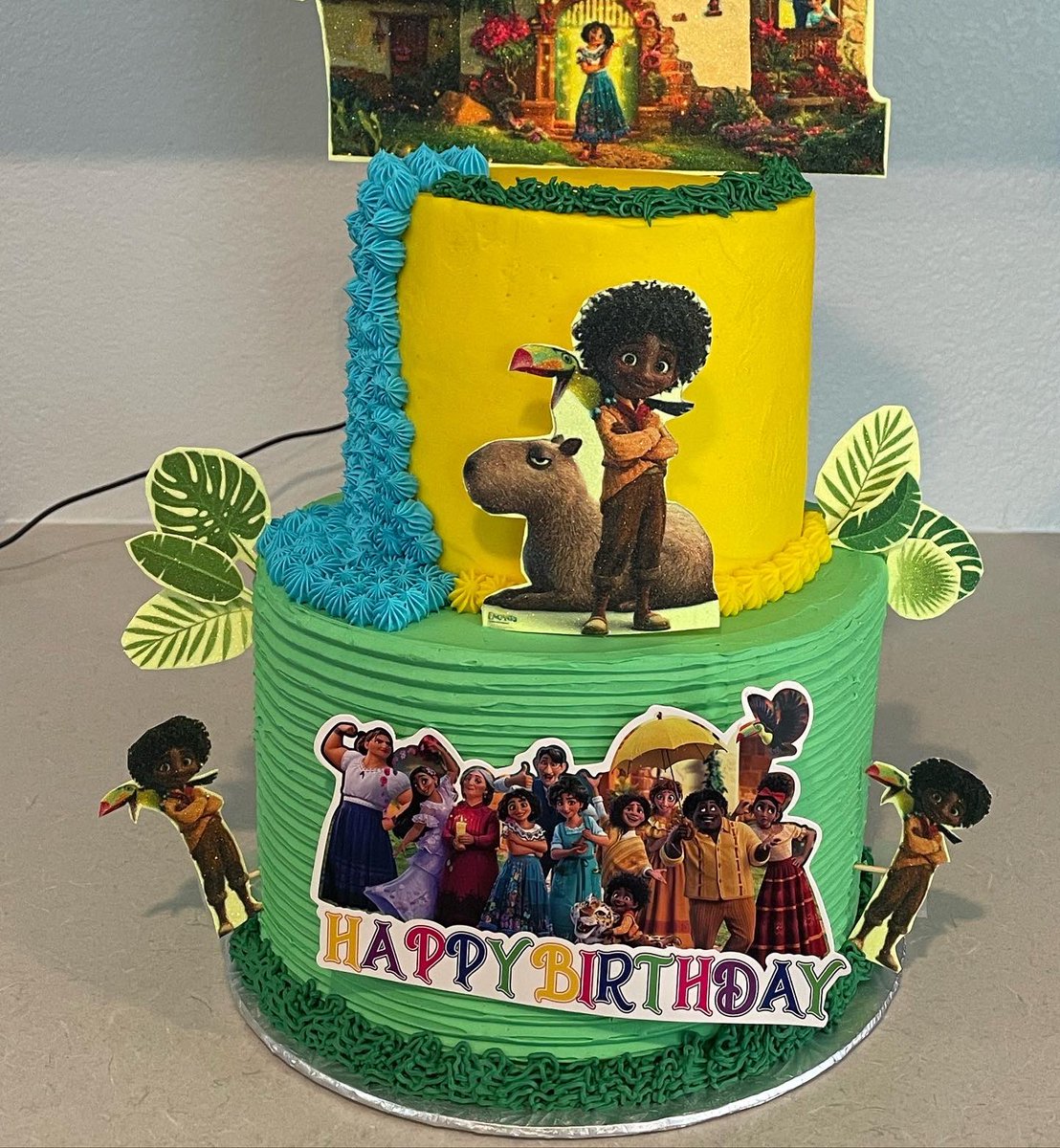 Encanto Themed Birthday Cake