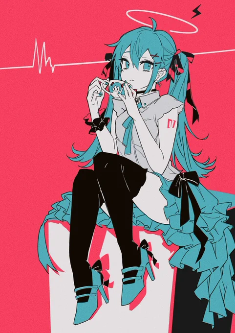 Teatime with MIKU🥂 