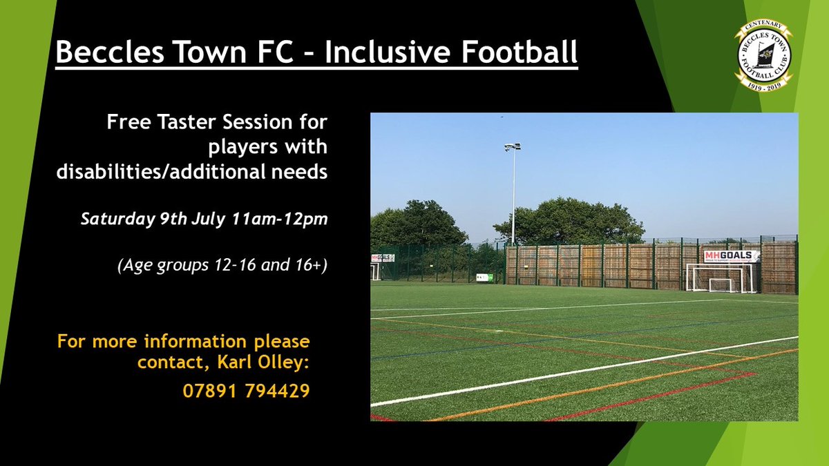 karl7olley's tweet photo. ♻️ Shares absolutely appreciated 🙏 

If you are interested please don't hesitate to get in touch, we'd love to hear from you ❤ 

@BecclesFC #OpportunitiesForAll 🙌 https://t.co/dRc4l6EdbR