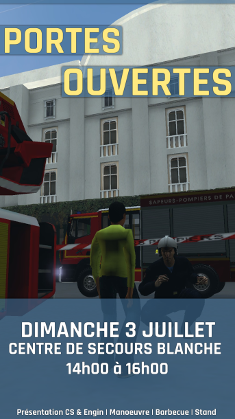 ParisCity_BSPP's tweet photo. 🚒Trop loin ? 
🗓️Rendez-vous à 14h00 au centre de secours ; différents stands, barbecue, manœuvre et présentation des locaux &amp; engin au rendez-vous !
[#Simulation] https://t.co/E1oqpDcFQH
