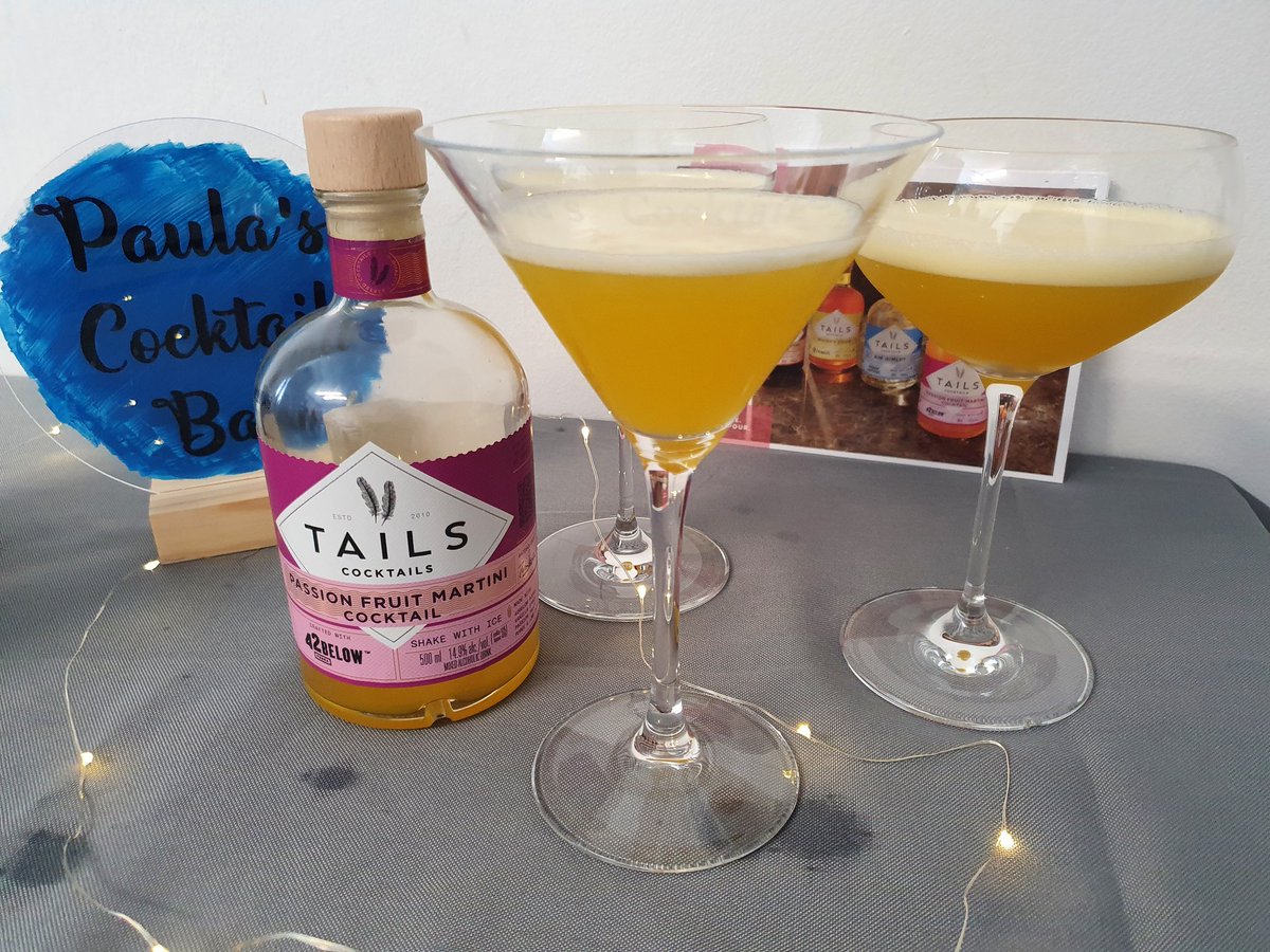 XPAULAMICHELLEX's tweet photo. Loving these bar quality cocktails at home, so easy, just need ice and something to shake it up with! The passionfruit martini is lush ๐ @Tailscocktails #ad #AddIceShakePour #paulascocktails #TAILScocktails #trndproject https://t.co/nH22HuNRRs