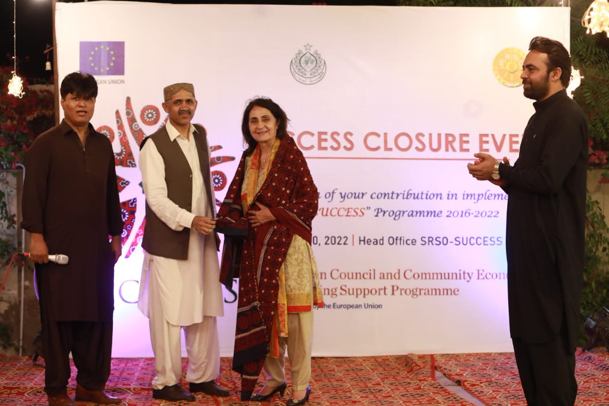 SrsoSuccess's tweet photo. Let’s hope the change brought by SUCCESS will generate sustainable results and contribute generously to the development of rural areas. 
#EUinPakistan #SUCCESSinSindh #SRSO https://t.co/e6N5wxujqz
