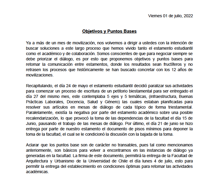 CearqUch's tweet photo. Pisos Mínimos: "Objetivos y Puntos Bases"
#UChileEnCrisis #FauEnCrisis  #DignidadParaLaFau #LaChileNOEscucha #FunaAutoridadesDeUchile #ALERTA https://t.co/p8NZTnlCzj