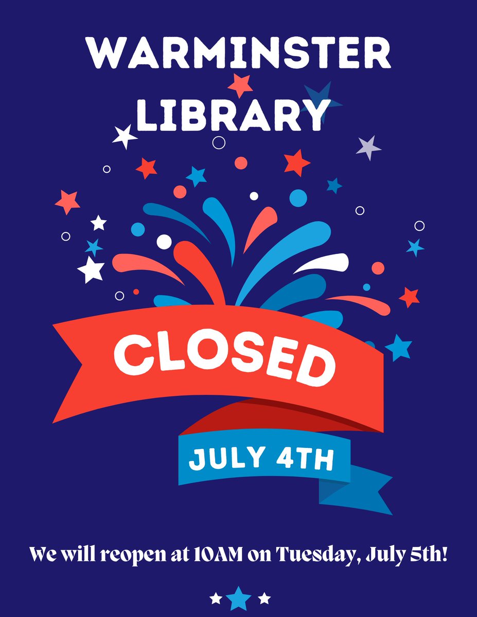 warminsterlib's tweet photo. https://t.co/NMZDiEauRF