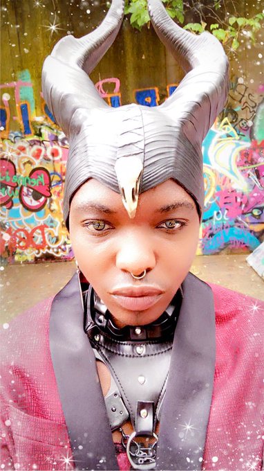 It’s photo shoot weekend #malemodel #maleficent #trans #creature #primal #wicked #phtoshoot #photography