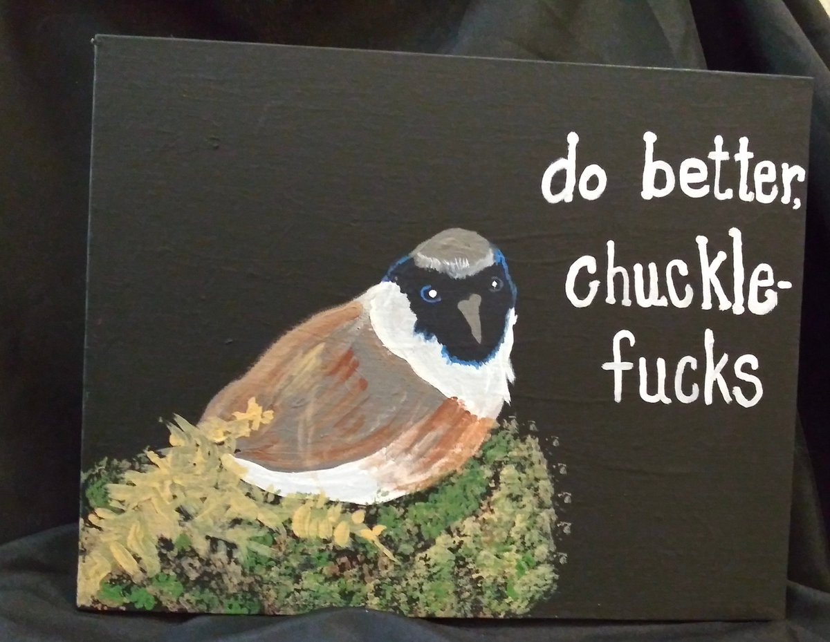 GottaBeCrazy2's tweet photo. #GISH2022 #BookBash #Item54: In the style of @EffinBirds, create a finely illustrated rendition of a bird species that is threatened by climate change with a caption that exemplifies this travesty. @AudubonSociety #GISH https://t.co/4Xcd1ZHSmN