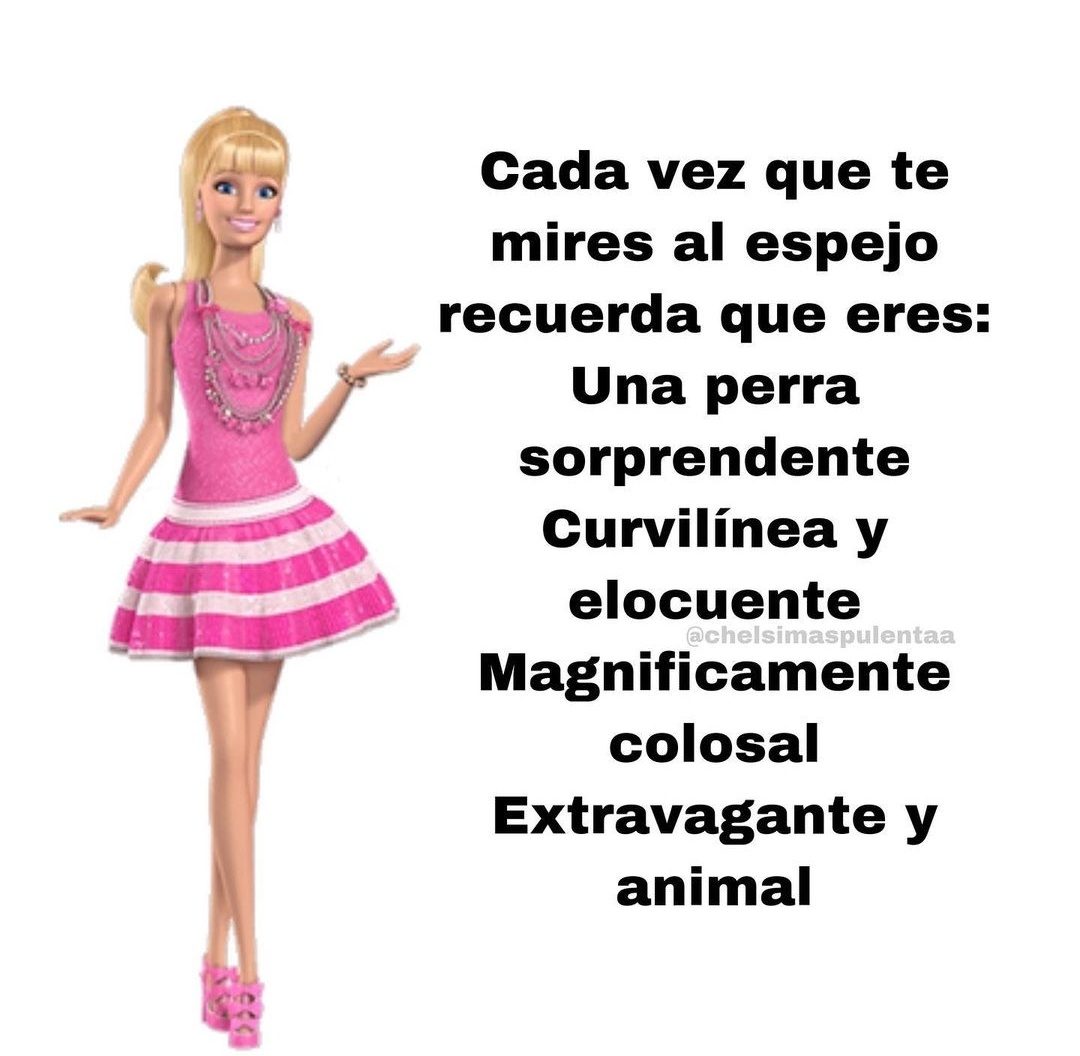 Frases Barbie tweet media
