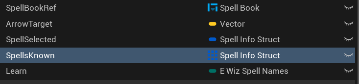 MOTETTV's tweet photo. @CCGSProductions  I have redone #33 2ice and cannot get my spellbook to populate. it seems to hang up at the "RowName" "Learn" area. It seems to not be reading the rows from the Enum. https://t.co/3VBAjfoPTH