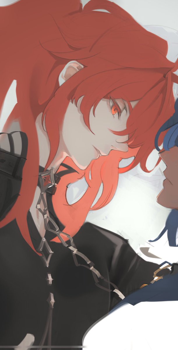 ディルック(原神) ,ガイア(原神) 「」|二ューメンのイラスト