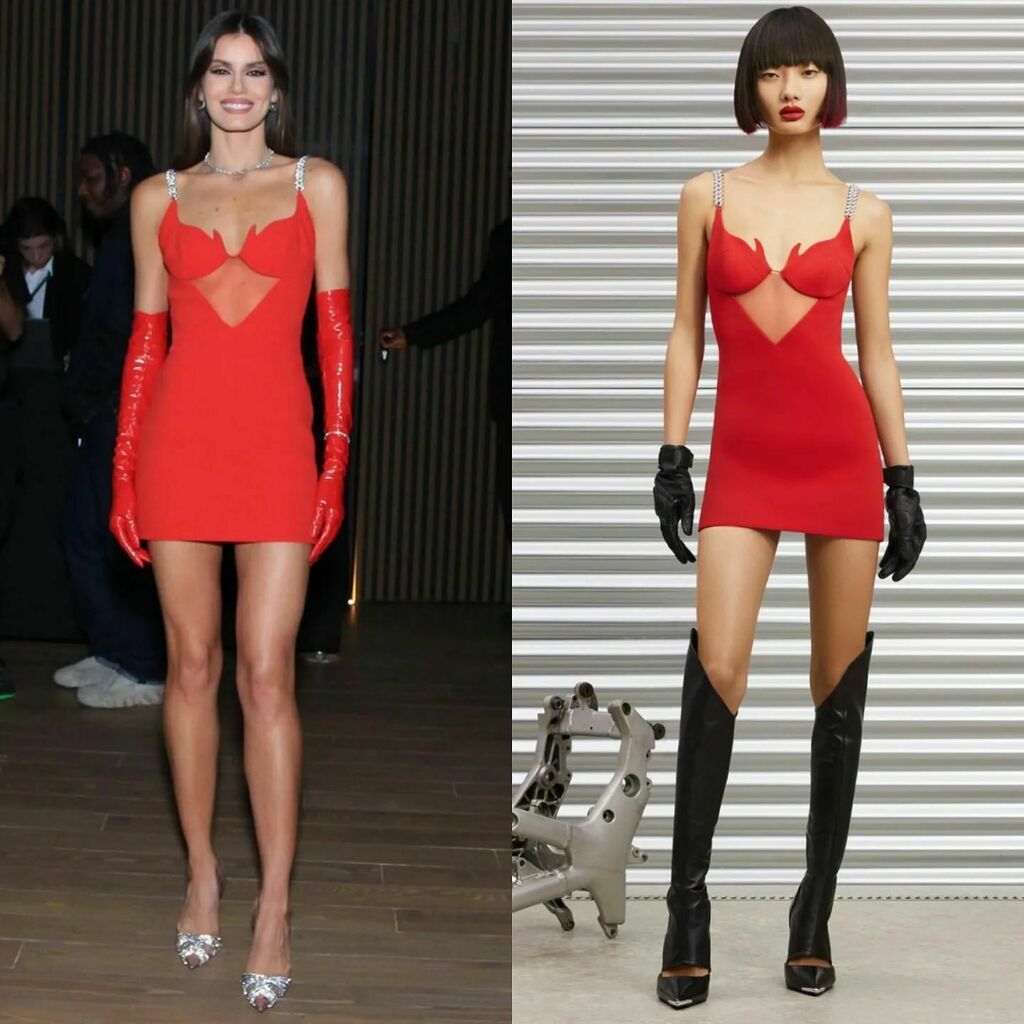 dequemeolook's tweet photo. Camila Queiroz de David Koma Pre-Fall 2022 para celebrar seu aniversário de 29 anos no Rio de Janeiro. #CQ29 #CamilaQueiroz  #DavidKoma 📸 Reprodução Instagram / Vogue Runway https://t.co/vqB44zlWi1