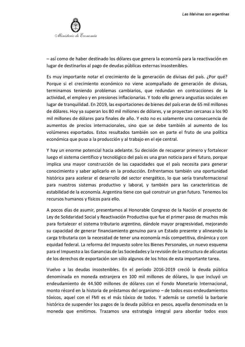 Martín Guzmán tweet media