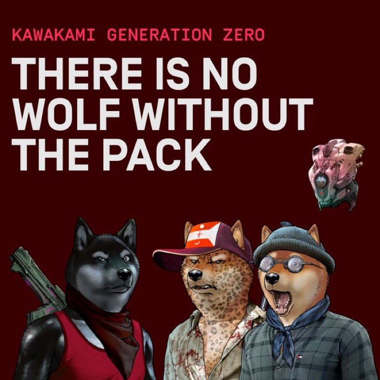 🚨 KAWAKAMI GEN ZERO 🚨

1x Free Mint 
5x WL

🥩 Staking for $KAWA
🔐Doxxed team
🌳 Goal of carbon negative footprint 
🎮 Future P2E game
⏰ Minting July 20th

1️⃣ Follow @kawakamiNFT 
2️⃣ RT &amp; ❤️
3️⃣ Join Discord: discord.gg/kawakami