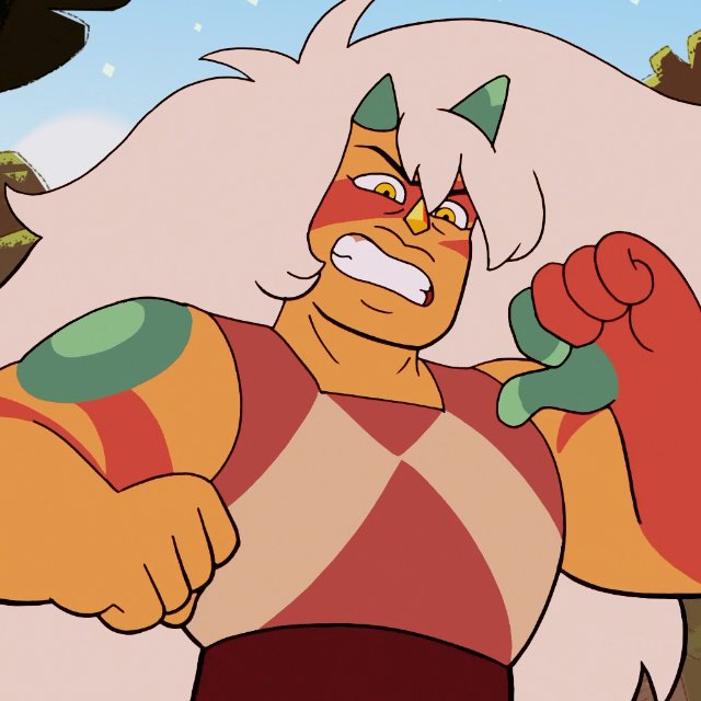 BuffWomanOTD's tweet image. Muscular woman of the day is Jasper from Steven Universe
