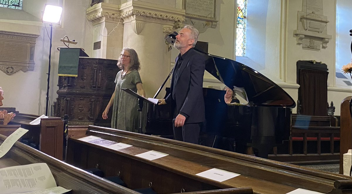 LewesFestofSong's tweet photo. Congratulations to Mark Padmore and Nancy Cooley for their fantastic recital: ‘Close to Nature’. A wonderful start to an exciting weekend of concerts. 

#recital #lewes #songrecital #brighton #eastsussex #lieder #tenor #piano #worthing #classicalmusic #summermusic https://t.co/xoWbdCdPxf