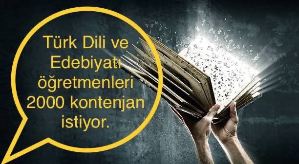 Tük Dili ve Edebiyatı'nın önemi gün geçtikçe daha iyi anlaşılıyor. Maalesef hak ettiği değeri ve atamayı alamıyor. Dilini, tarihini bilen, anlayan nesiller yetiştirebilmek ve 
millet bilincini geliştirebilmek için 
#EdebiyatınHakki2Bin
<a href="/tcmeb/">Millî Eğitim Bakanlığı</a>
<a href="/RTErdogan/">Recep Tayyip Erdoğan</a> 
<a href="/mebpgm/">Personel Genel Müdürlüğü</a> <a href="/fehmirasimcelik/">Fehmi Rasim Çelik</a>