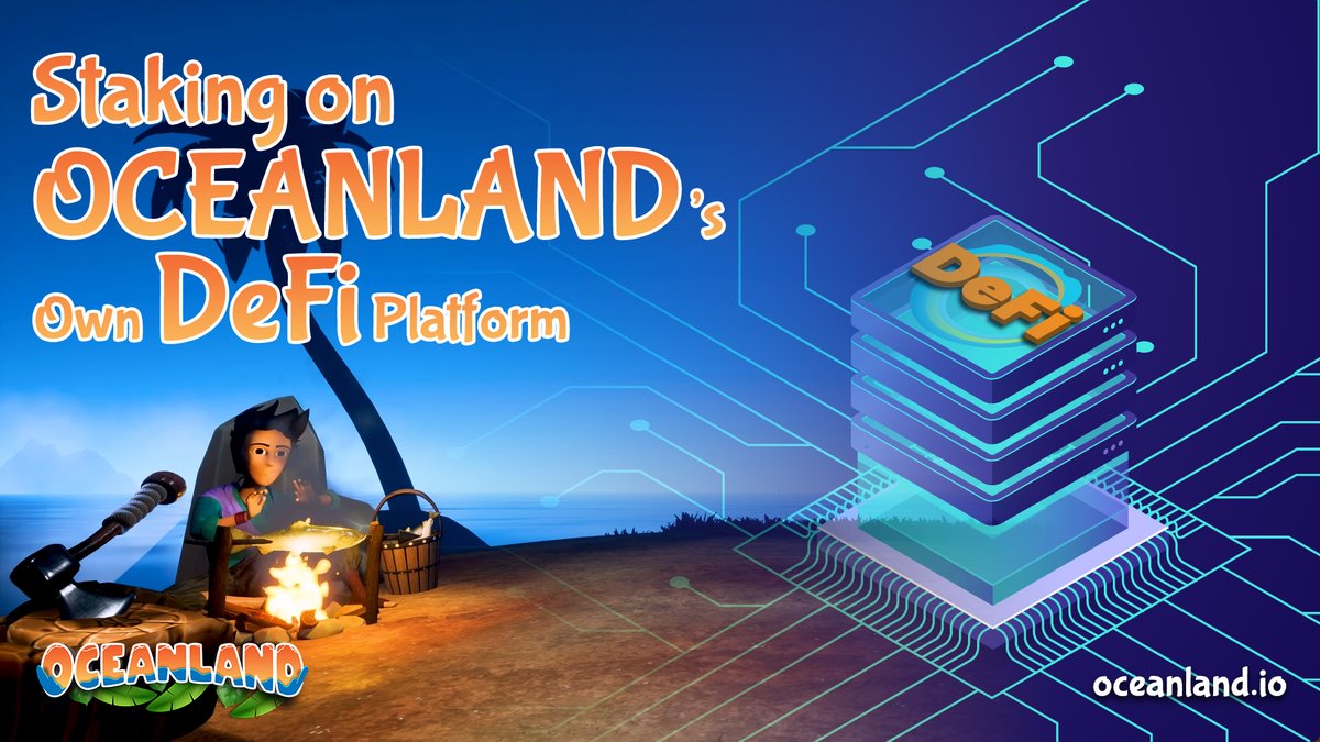 Oceanland_io's tweet photo. Staking on #Oceanland's own #DeFi platform has just begun 🔥 

Don't miss your chance to earn high #APY by #staking your $OLAND tokens 💰

Link: https://t.co/hOkkZTmIXU

#P2E #PlayToEarn #DeFi #cryptogames #Crypto #cryptocurrency #NFT https://t.co/a0maRvmZQT