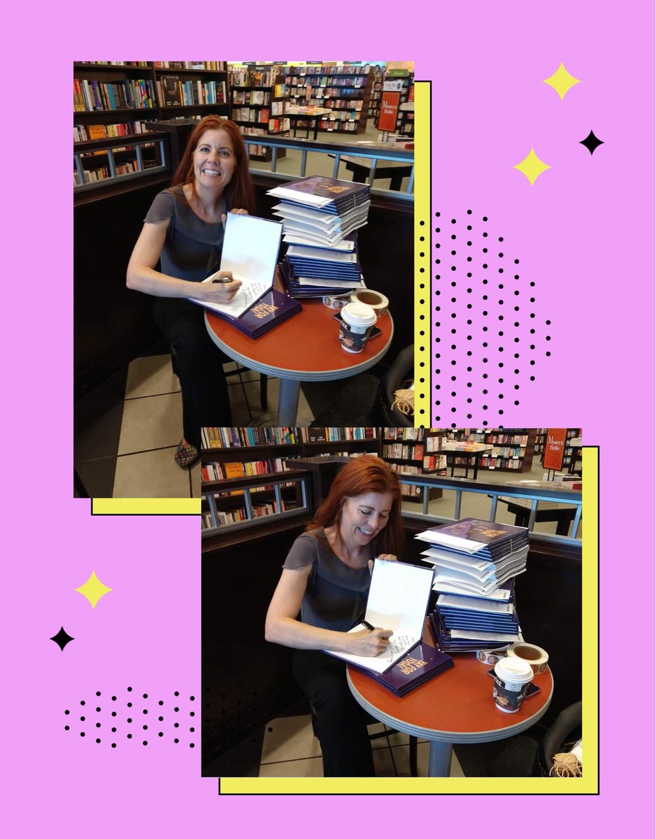 Local author Mari Fox stopped by to kindly sign orders for her book “Yay for Yoga!” #bnclarence #readingseason #newbooks #localauthor #buffalove #yoga #wellness