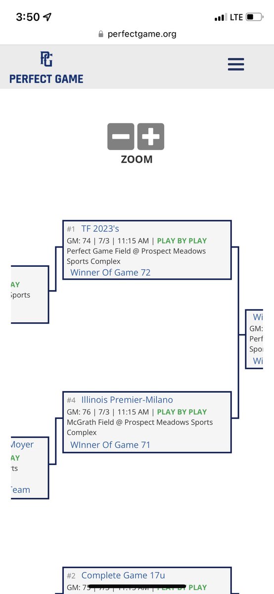 1st PG Open Event, TF 1 seed out of 46 teams in pool play‼️📣

Moving on to Championship Sunday

#pinnysareready