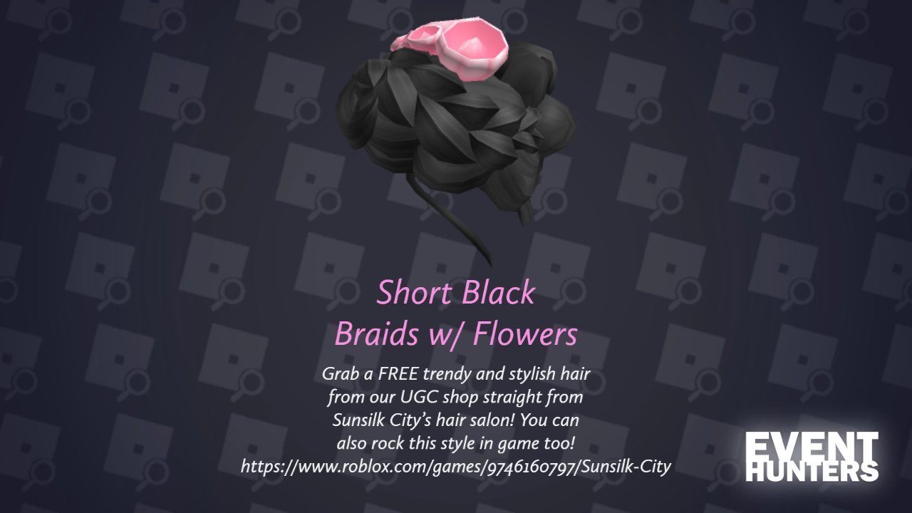 EventHunters - Roblox News on X: FREE HAIR ACCESSORY: You can now