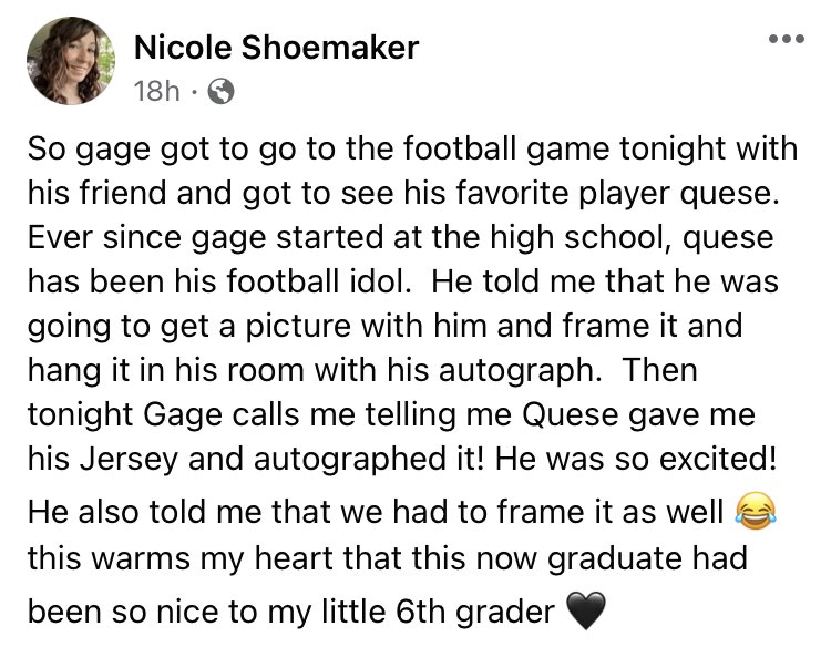 Above all else, be a good person.