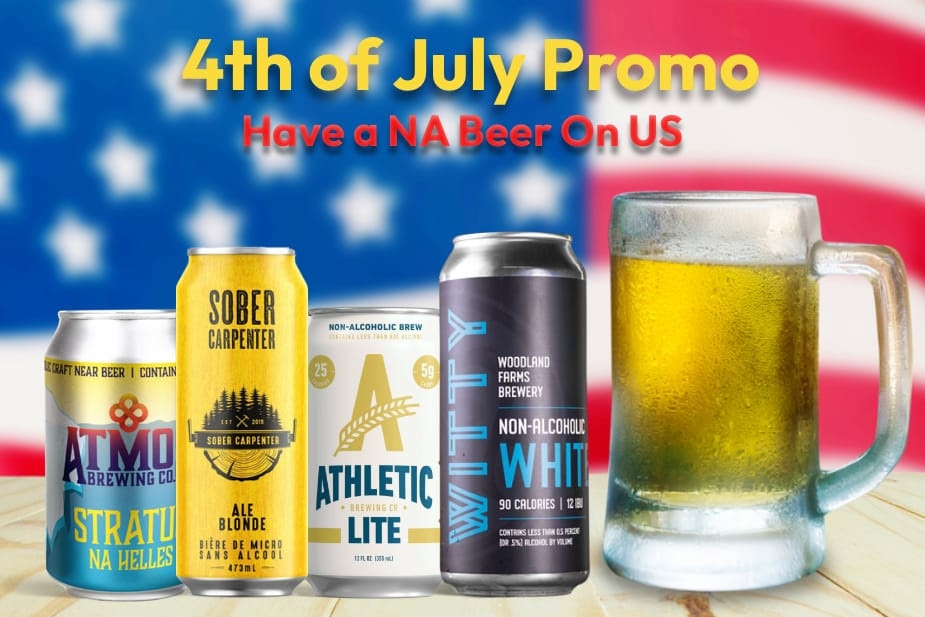 proofnomore's tweet photo. Happy 4th of July Weekend. 
.When you place your next order use code FREENABEER for $4 off.  Just pick any of the single bottle/cans you would love to try. Cheers. https://t.co/SiG55aurvk