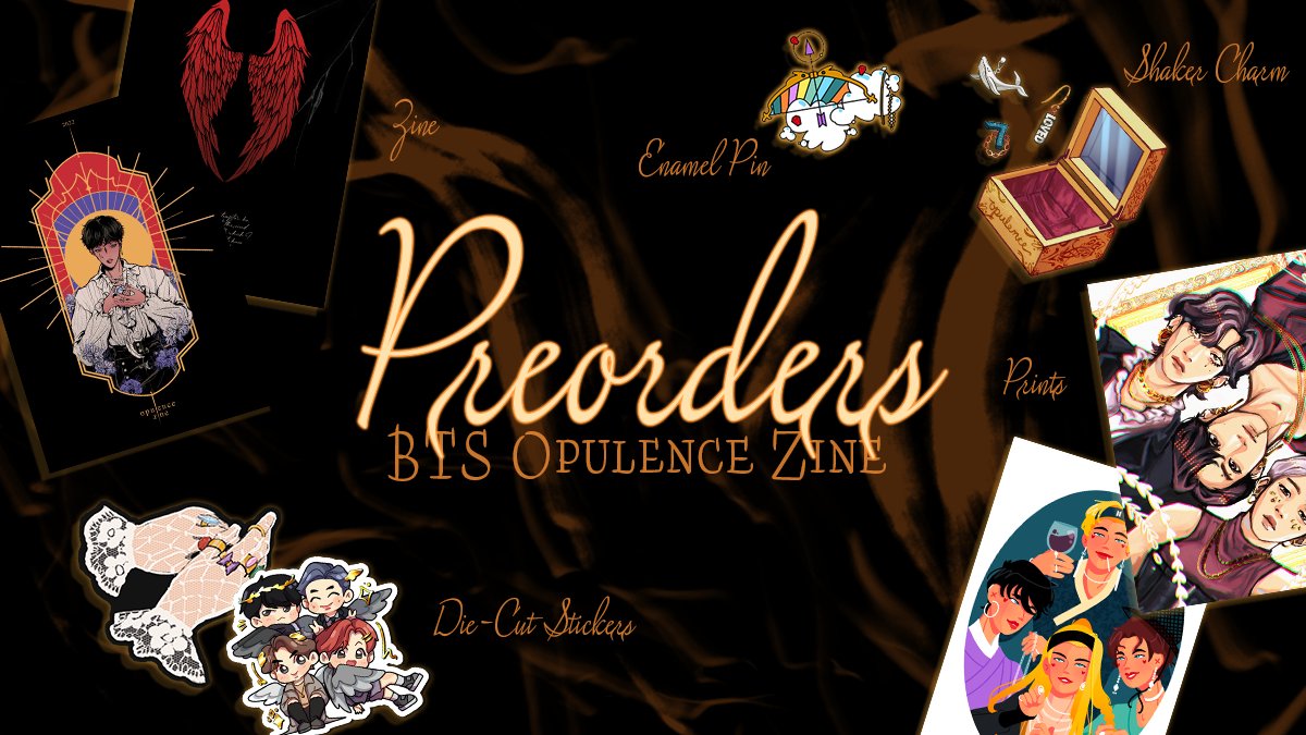 ✨ PREORDERS FOR BTS OPULENCE ZINE ARE NOW OPEN ✨

BTS Opulence Zine is about luxury, hedonism, and indulgence. Treat yourself to a copy:

🛒btsopulencezine.bigcartel.com