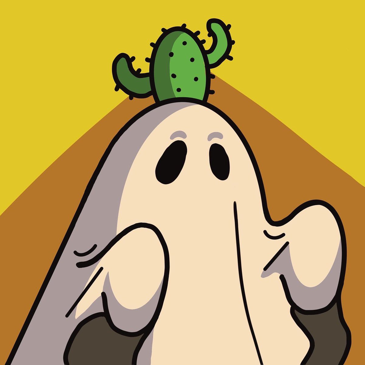 The_CuteGhost's tweet photo. 喜欢Cute Ghost的请多多关注即将上链，到时候会准备一些wl#nft https://t.co/bGKbg1Su4R