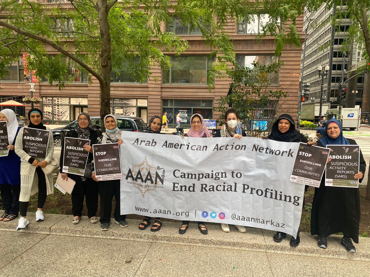 aaanmarkaz's tweet photo. Here is a press recap from our report launch this week! AAAN would like to thank our members, our staff &amp; board, our allies, our funders &amp; all other supporters who make our work possible. Stay tuned for our next step as we continue to demand an end to Suspicious Activity Reports: https://t.co/totwgtkBqF