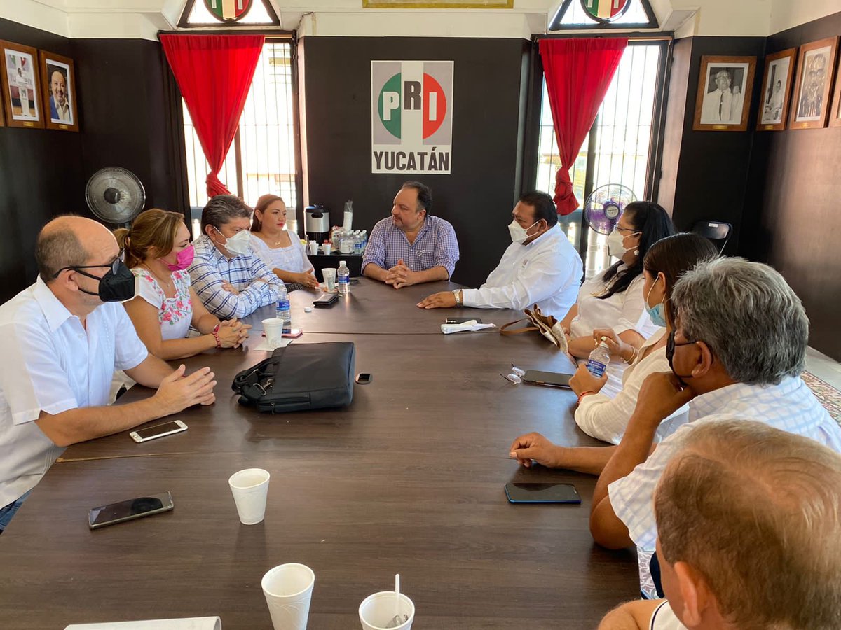 PRI_Yucatan's tweet photo. En unidad y total transparencia, seguimos trabajando por todos los yucatecos; nuestro pdte. @FTorresRivas , regidores de #Mérida, @AnaGabyAguilar , @MaferVivasS ,@gbarragan_yuc y @oscarmedina22… https://t.co/Eu2VDpnNYt