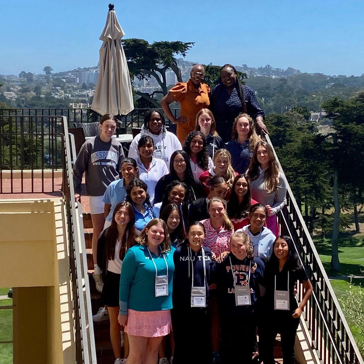 MackMamaGolf's tweet photo. With the start of the John Deere Classic I wanted to shout out @johndeere and @thefirsttee for investing in young women by hosting the John Deere Drive Your Future Academy and inviting my sister and I to present! It was an honor to meet all the AMAZING ladies! https://t.co/sMKQBqf5xJ