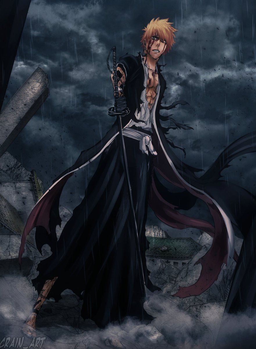 Crain1Art's tweet photo. Bleach is love. Bleach is  life
Im so excited
Here some of my Bleach Colorings / Drawings

#BLEACH  #ブリーチ
#BLEACHTYBW

1/4 https://t.co/Iv3cyfH84E
