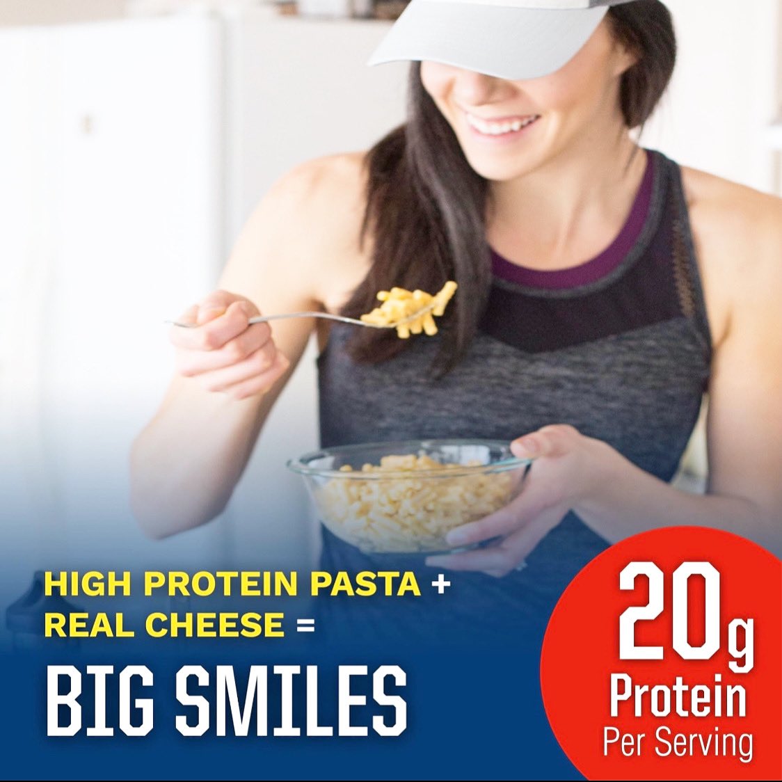 Did you know #MuscleMac has more #real #cheese and fewer ingredients than other leading brands 🧀💪🏽