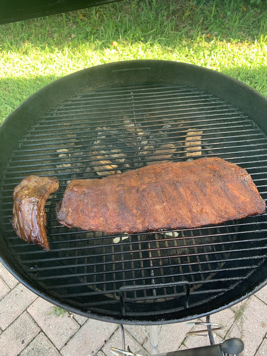 Hickory smoked, low and slow.